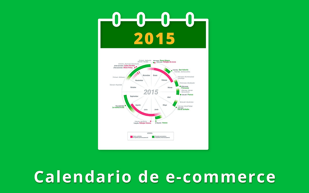 Calendário 2015 para eventos comerciais